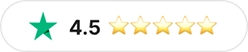 Trustpilot rating 4.5 out of 5